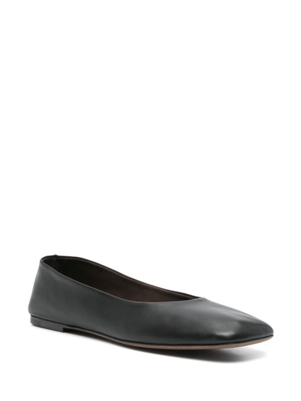 Browns The Row Leather Ballet Flats | Browns Ballerina Shoes