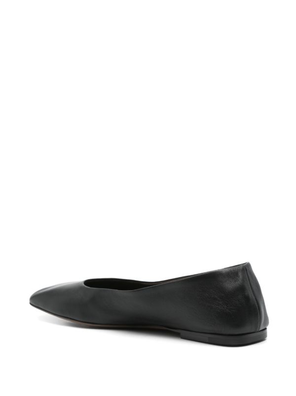 Browns The Row Leather Ballet Flats | Browns Ballerina Shoes