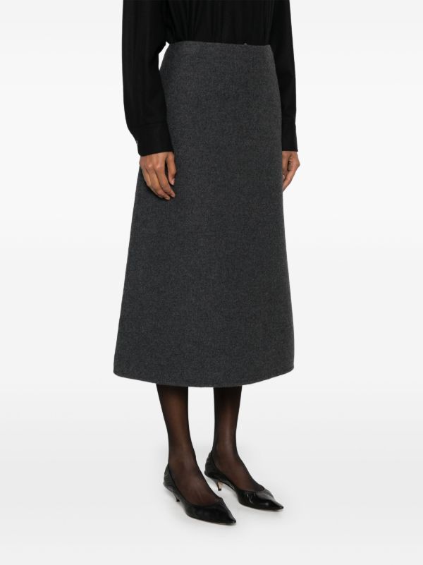 Browns The Row Lison Midi Skirt | Browns A-Line Skirts