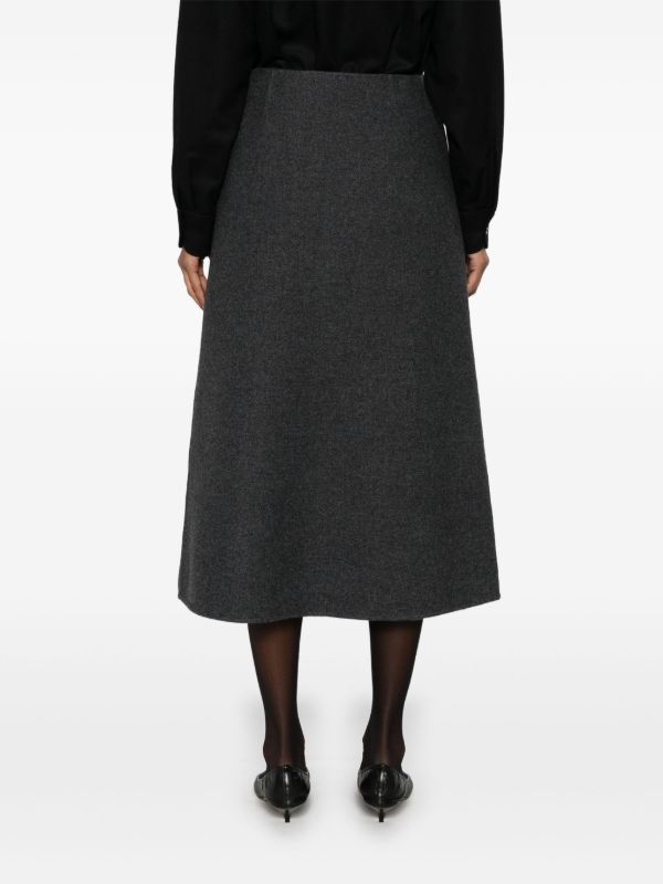 Browns The Row Lison Midi Skirt | Browns A-Line Skirts