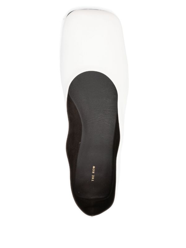 Browns The Row Square Toe Ballet Flats | Browns Ballerina Shoes