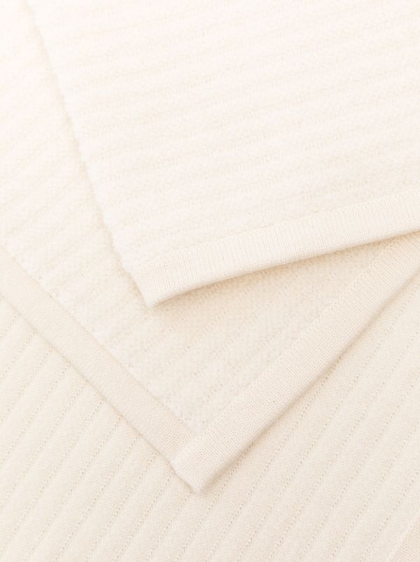 Browns The Row Stripe Cashmere Towel | Browns Blankets & Throws