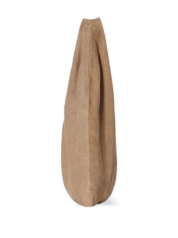 Browns The Row Suede Triangular Tote Bag | Browns Tote Bags