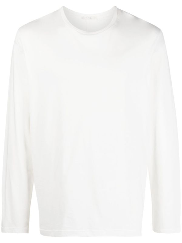 browns The Row white Leon cotton T-shirt | Browns T-Shirts