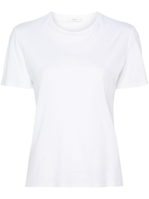 browns The Row White Short-Sleeve Cotton T-Shirt | Browns T-Shirts & Jersey Shirts