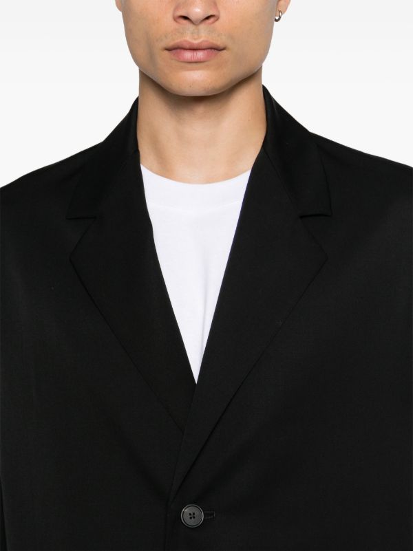 Browns The Row Wool Notched Coat | Browns Single Breasted Coats