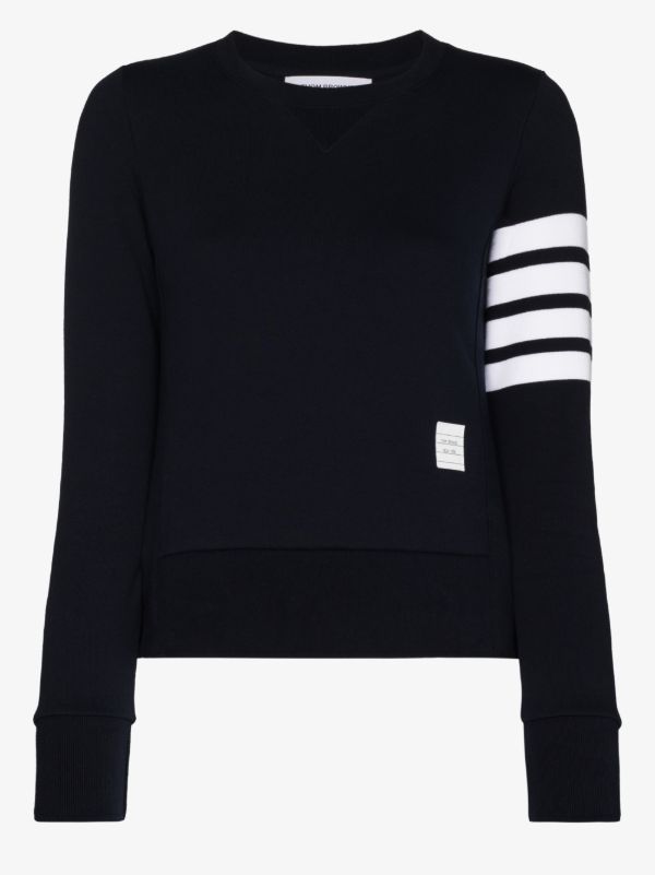 browns Thom Browne 4-bar stripe sweatshirt | Browns Sweaters