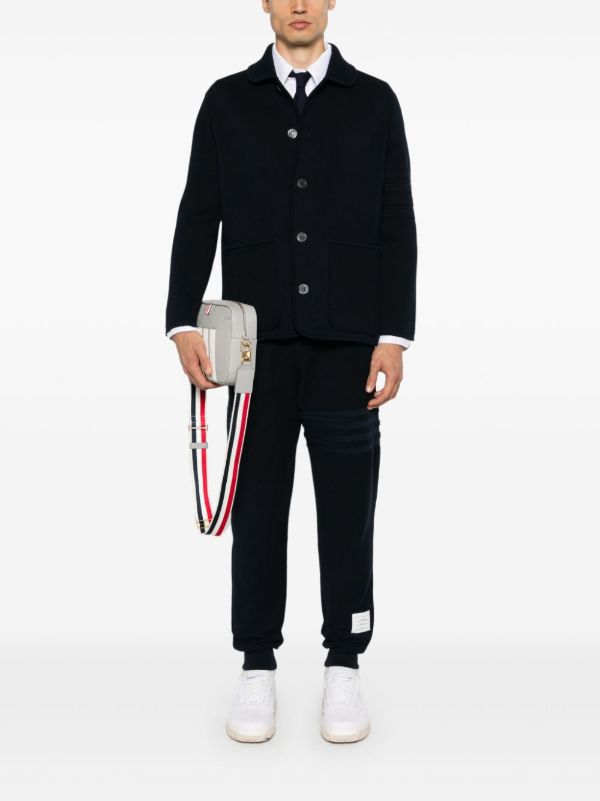 Browns Thom Browne 4-Bar Stripe Track Pants | Browns Sweatpants