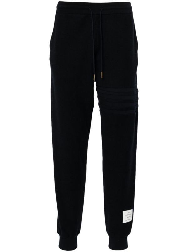 browns Thom Browne 4-Bar stripe track pants | Browns Sweatpants