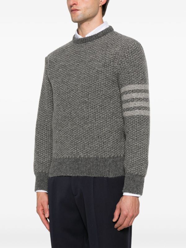 Browns Thom Browne 4-Bar Sweater | Browns Knitted Sweaters