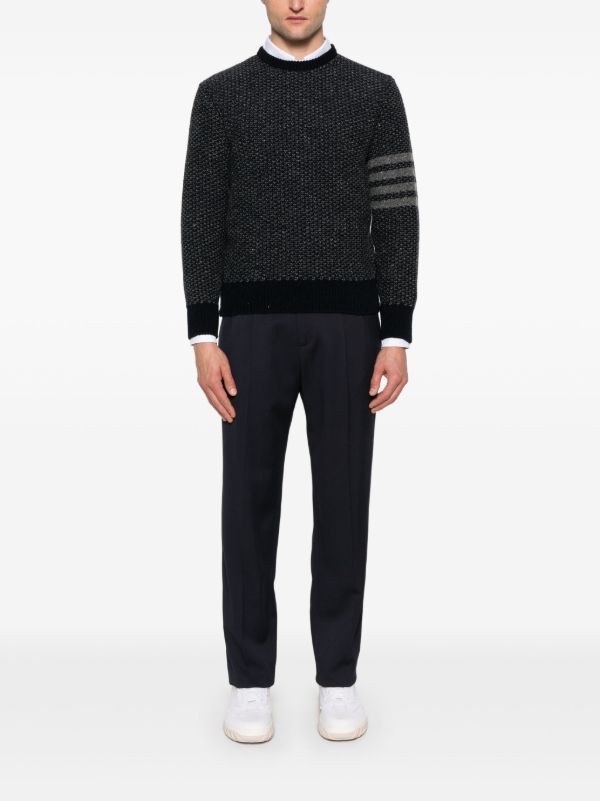 Browns Thom Browne 4-Bar Sweater | Browns Knitted Sweaters