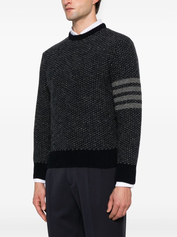 Browns Thom Browne 4-Bar Sweater | Browns Knitted Sweaters