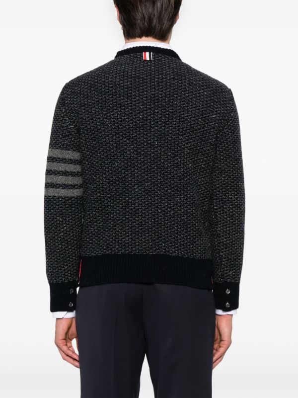 Browns Thom Browne 4-Bar Sweater | Browns Knitted Sweaters