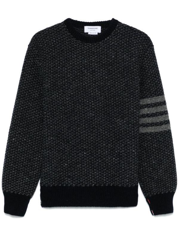 browns Thom Browne 4-Bar sweater | Browns Knitted Sweaters