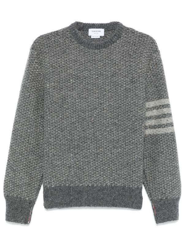 browns Thom Browne 4-Bar sweater | Browns Knitted Sweaters
