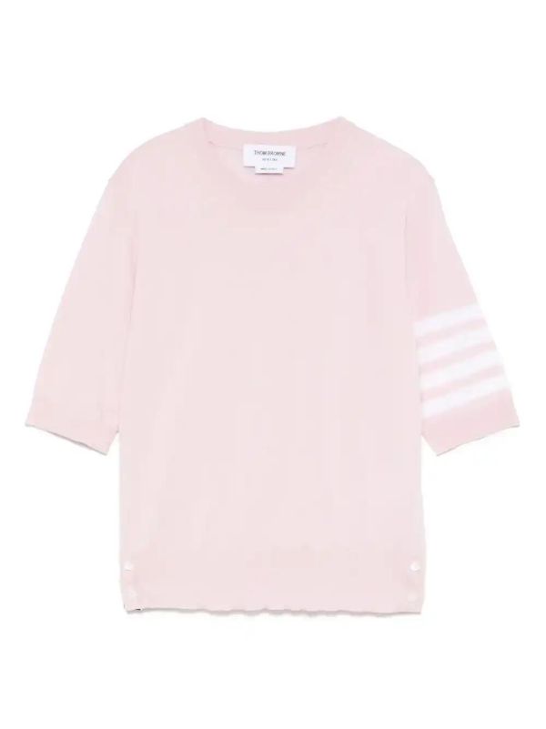 browns Thom Browne 4 Bar T-shirt | Browns T-Shirts & Jersey Shirts