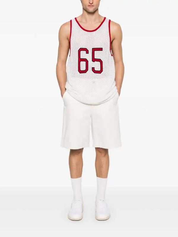 Browns Thom Browne Athletic Tank Top | Browns Vests & Tank Tops