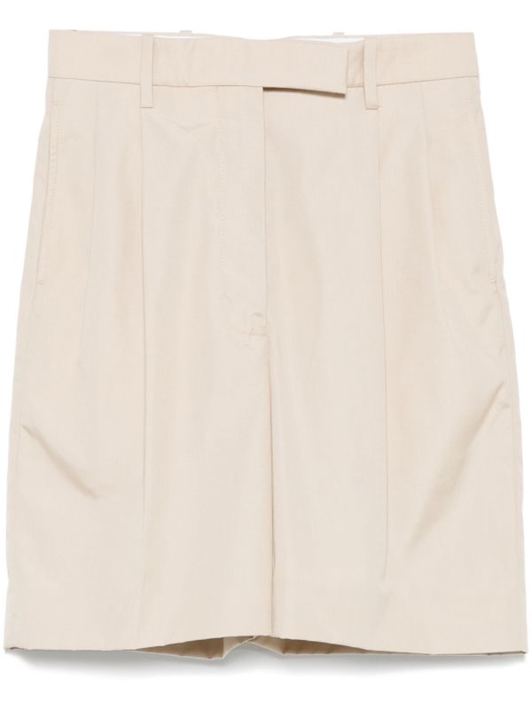 browns Thom Browne Double-Pleated Shorts | Browns Short & Mini Shorts