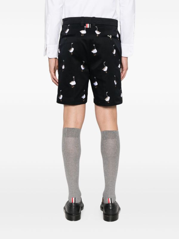 Browns Thom Browne Goose Shorts | Browns Bermuda Shorts
