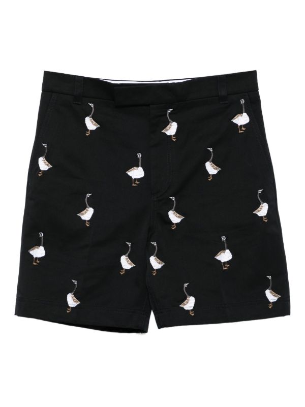 browns Thom Browne Goose shorts | Browns Bermuda Shorts