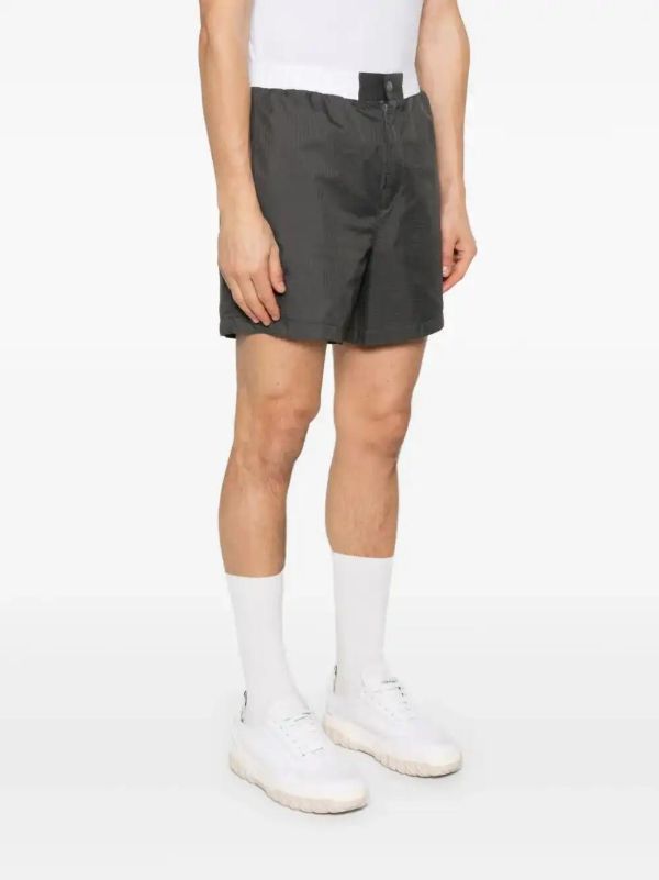 Browns Thom Browne Logo-waistband Ripstop Shorts | Browns Track & Running Shorts
