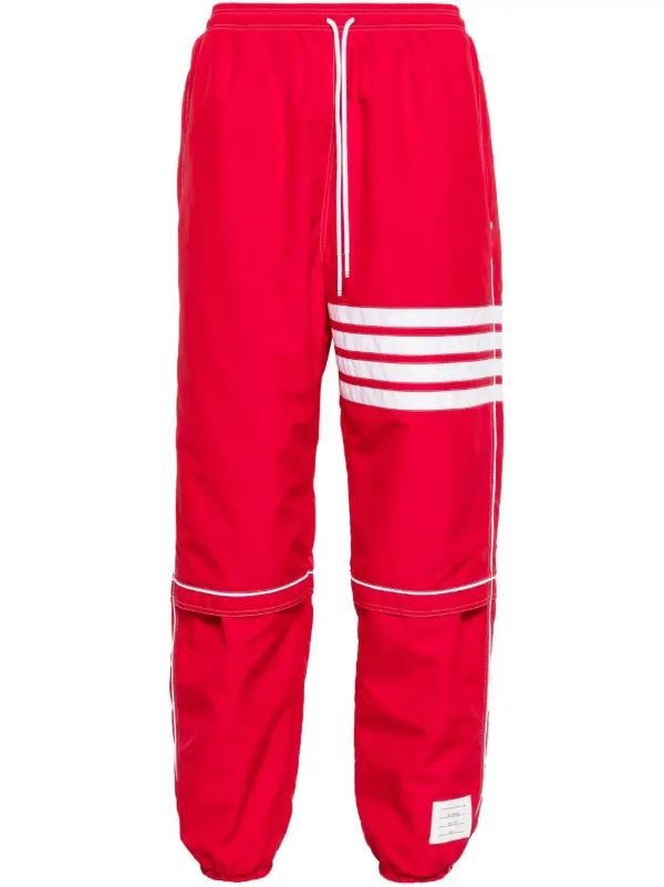 browns Thom Browne mid-rise ripstop track pants | Browns Sweatpants