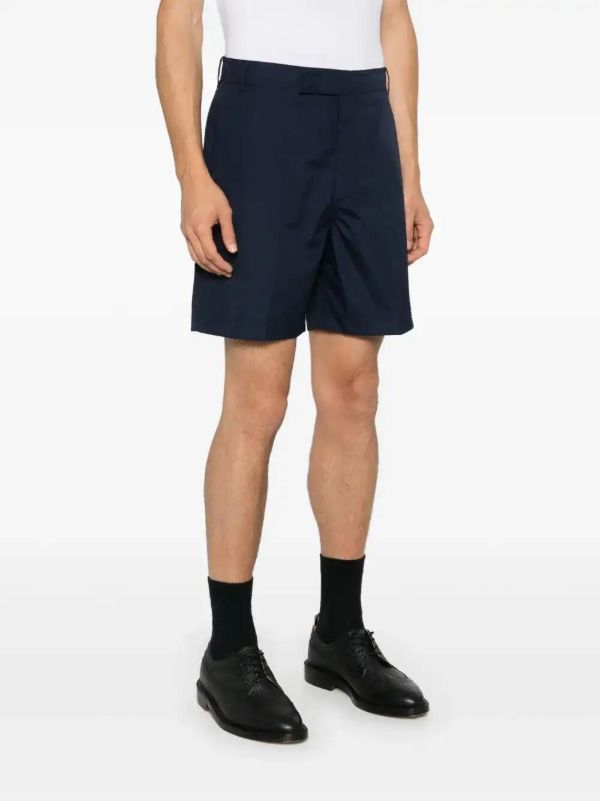 Browns Thom Browne RWB-Tab Chino Shorts | Browns Khaki Shorts