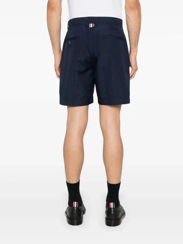 Browns Thom Browne RWB-Tab Chino Shorts | Browns Khaki Shorts