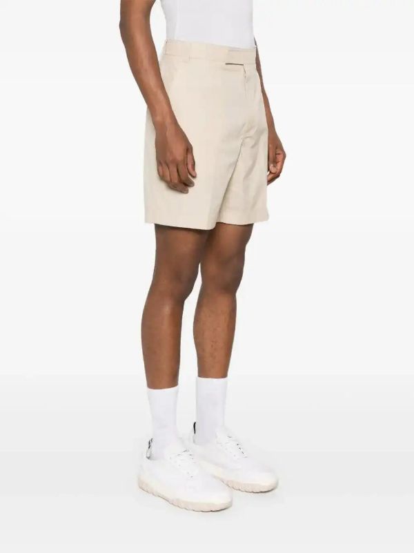 Browns Thom Browne RWB-Tab Chino Shorts | Browns Khaki Shorts