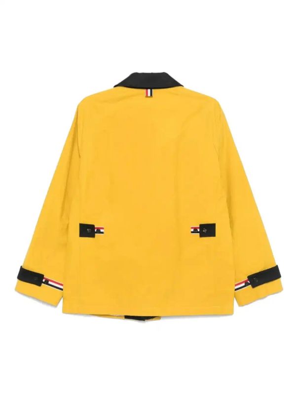 Browns Thom Browne Shawl Collar Military Jacket | Browns Shirt Jackets