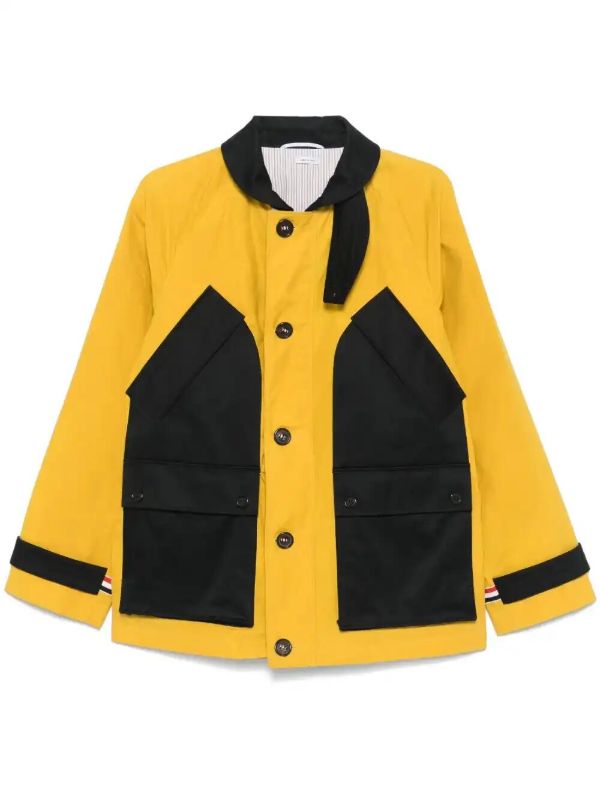 browns Thom Browne shawl collar military jacket | Browns Shirt Jackets