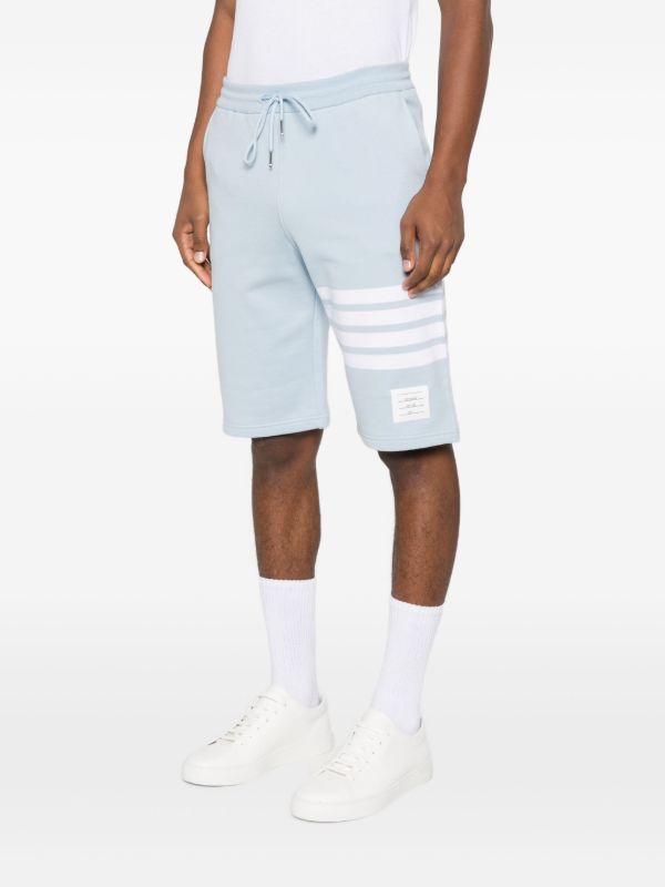 Browns Thom Browne Three-stripe Track Shorts | Browns Track & Running Shorts