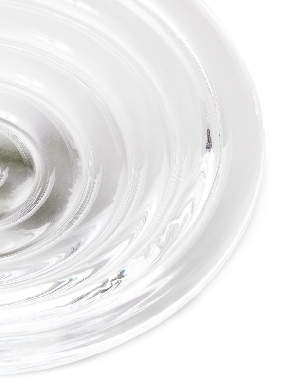 Browns Tom Dixon Clear Press Glass Medium Bowl | Browns Decorative Trays & Plates