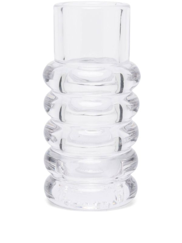 browns Tom Dixon clear Press glass vase | Browns Vases