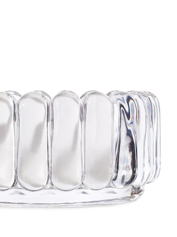 Browns Tom Dixon Clear Press Small Glass Bowl | Browns Decorative Trays & Plates