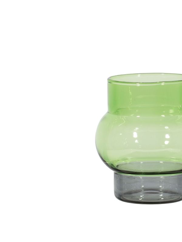 Browns Tom Dixon Green Bump Short Glass Set | Browns Glassware