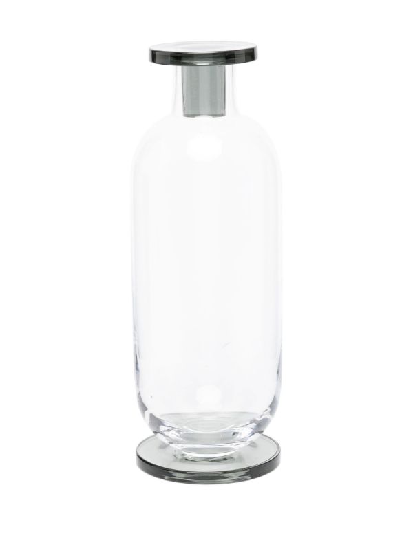 Browns Tom Dixon Grey Puck Glass Decanter | Browns Glassware