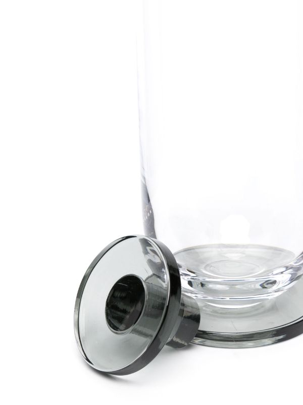 Browns Tom Dixon Grey Puck Glass Decanter | Browns Glassware