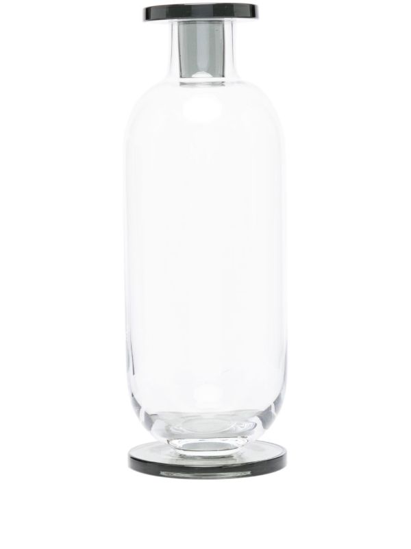 browns Tom Dixon grey Puck glass decanter | Browns Glassware