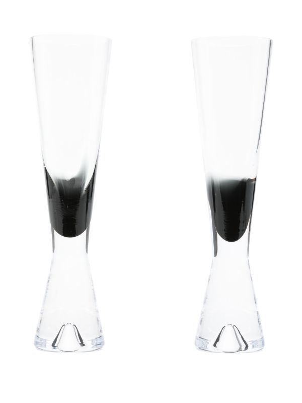 browns Tom Dixon Tank champagne glasses (set of two) | Browns Glassware