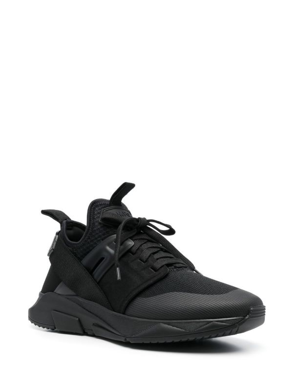 Browns TOM FORD Black Jago Low-top Sneakers | Browns Low-Tops