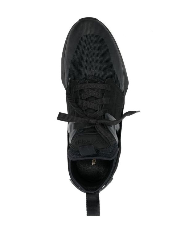 Browns TOM FORD Black Jago Low-top Sneakers | Browns Low-Tops