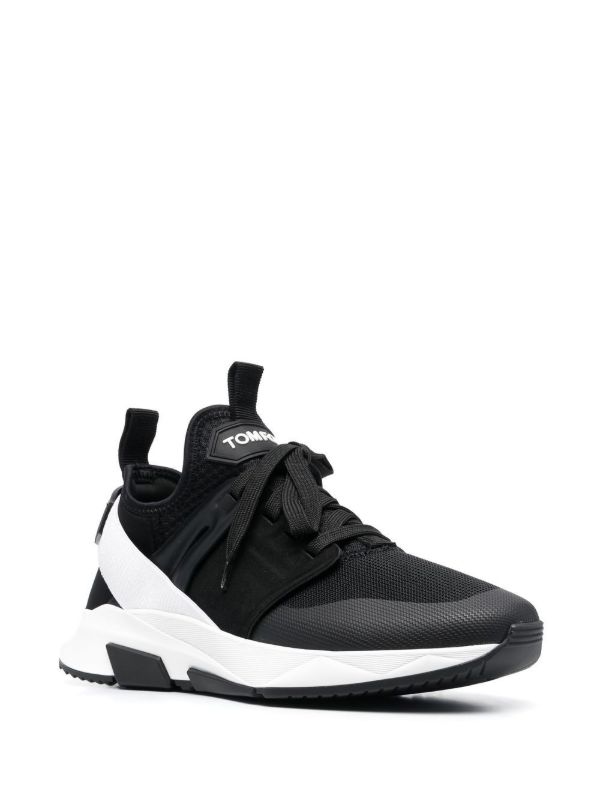 Browns TOM FORD Black Jago Low Top Sneakers | Browns Low-Tops