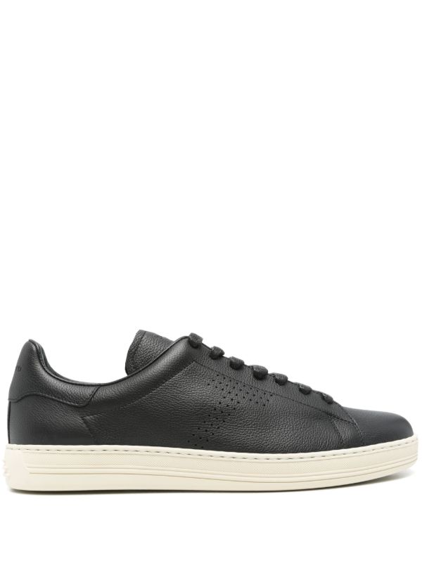 browns TOM FORD Black Warwick Sneakers | Browns Low-Tops