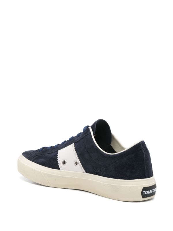 Browns TOM FORD Blue Cambridge Sneakers | Browns Low-Tops