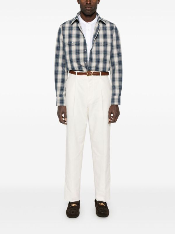 Browns TOM FORD Button-Placket T-Shirt | Browns T-Shirts