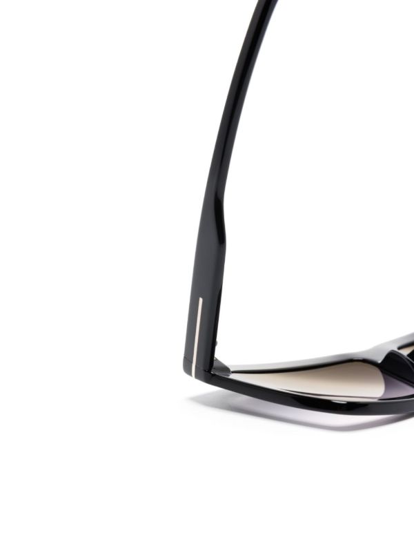 Browns TOM FORD Eyewear Black Eden Geometric-Frame Sunglasses | Browns Sunglasses