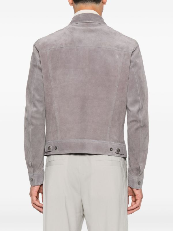 Browns TOM FORD Flap-pocket Suede Jacket | Browns Leather Jackets
