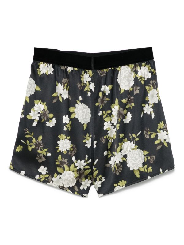 Browns TOM FORD Floral-print Pyjama Shorts | Browns Pyjama Bottoms