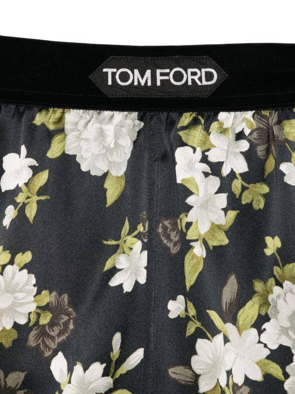 Browns TOM FORD Floral-print Pyjama Shorts | Browns Pyjama Bottoms